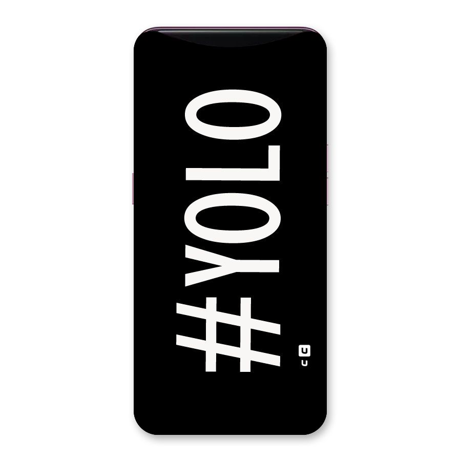 Yolo Back Case for Oppo Find X