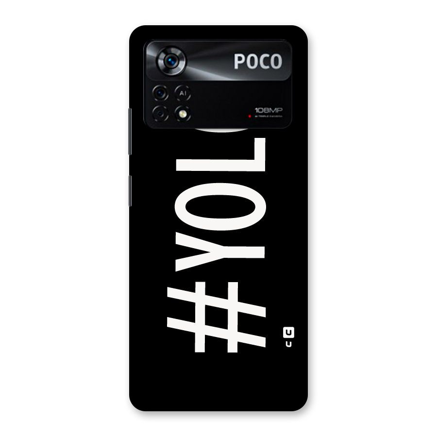 Yolo Back Case for Poco X4 Pro 5G