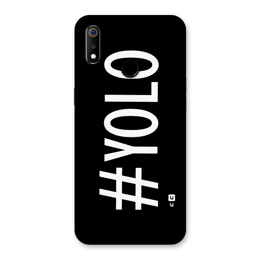 Yolo Back Case for Realme 3