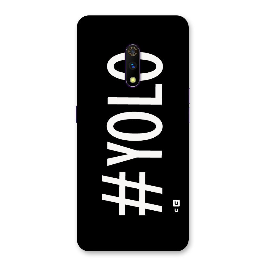 Yolo Back Case for Realme X