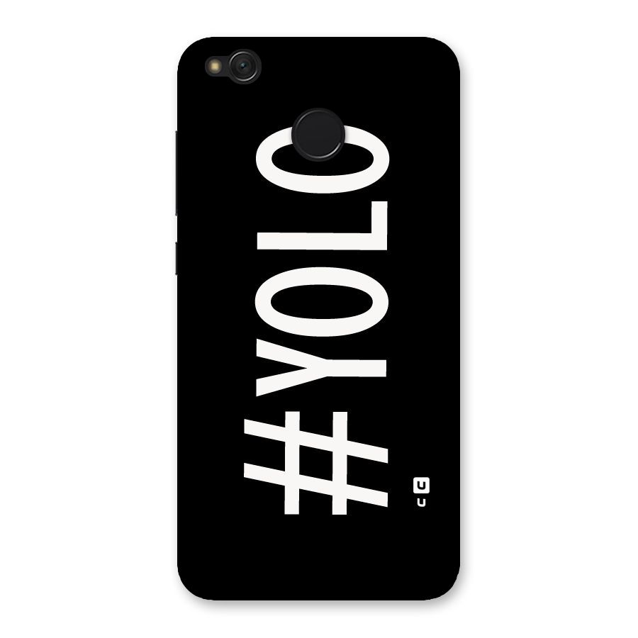 Yolo Back Case for Redmi 4