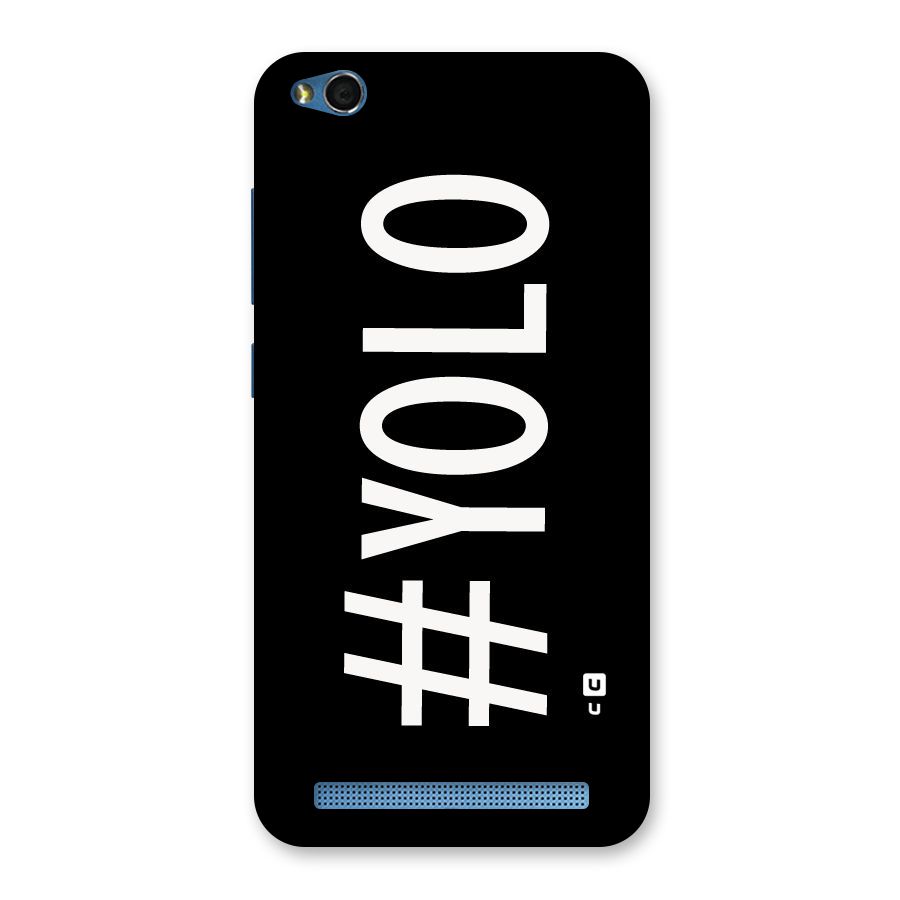 Yolo Back Case for Redmi 5A