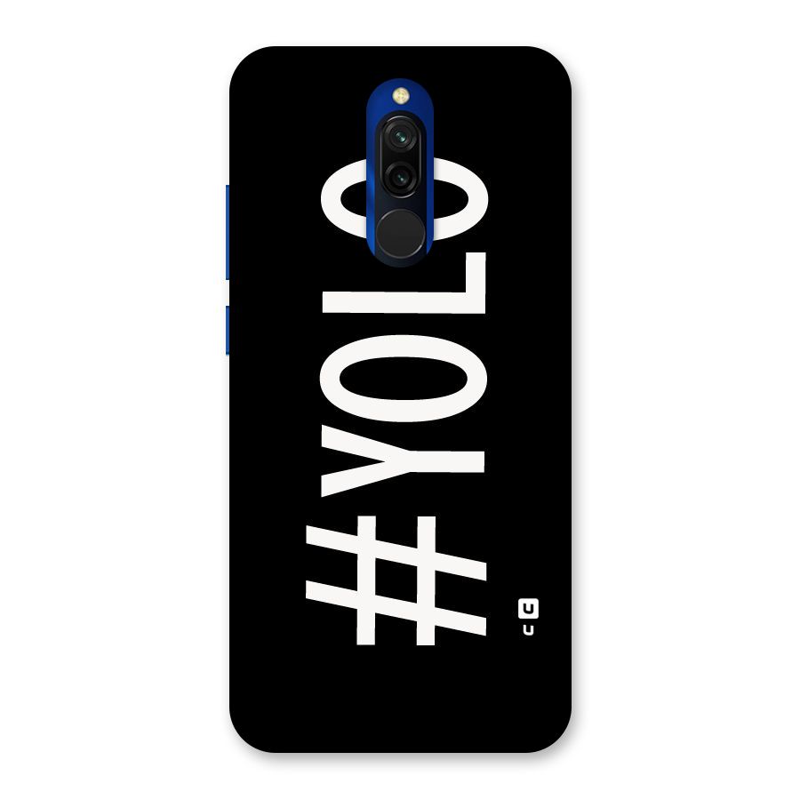 Yolo Back Case for Redmi 8