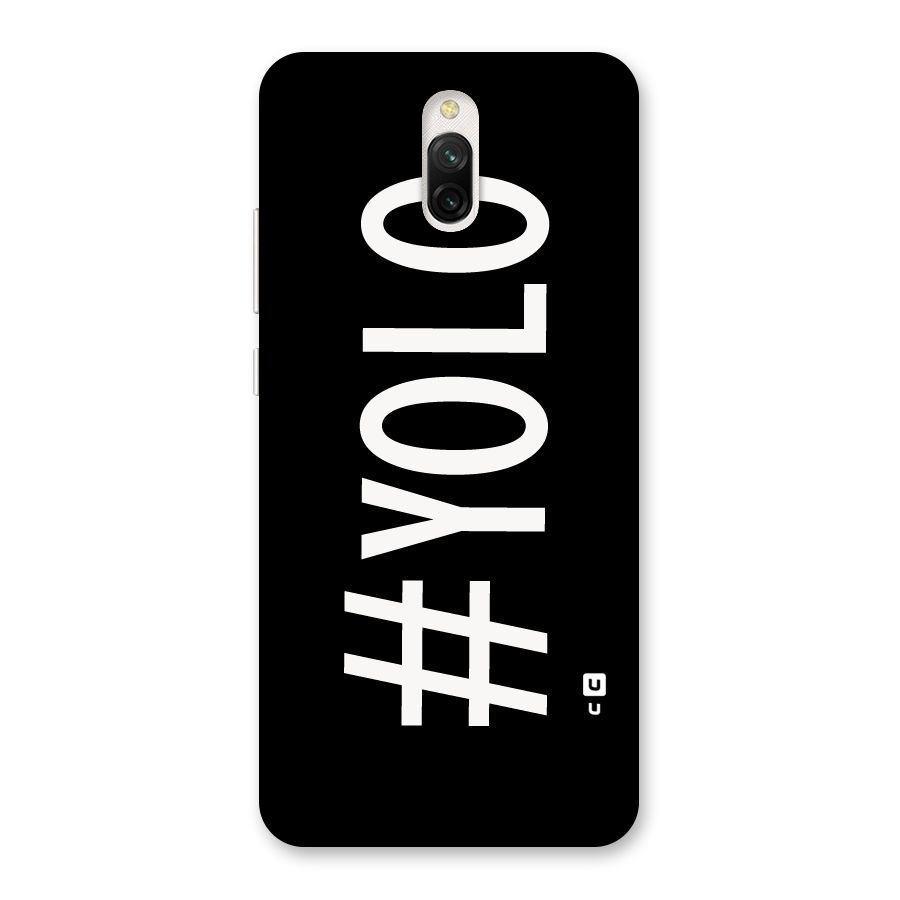 Yolo Back Case for Redmi 8A Dual