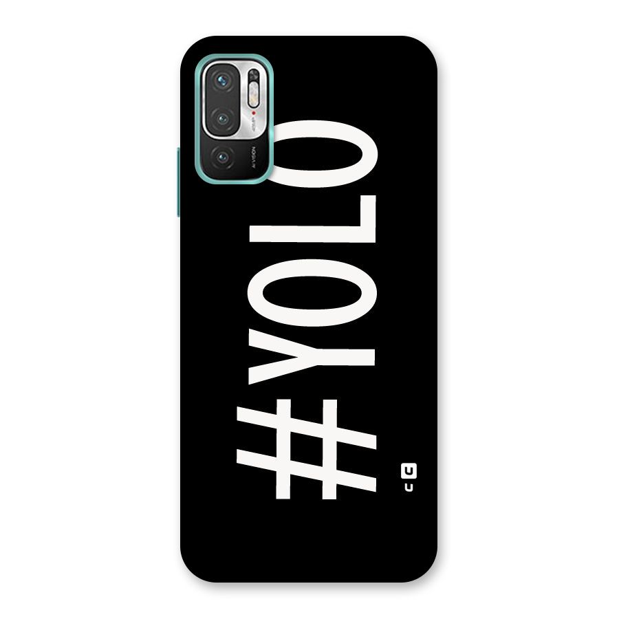 Yolo Back Case for Redmi Note 10T 5G