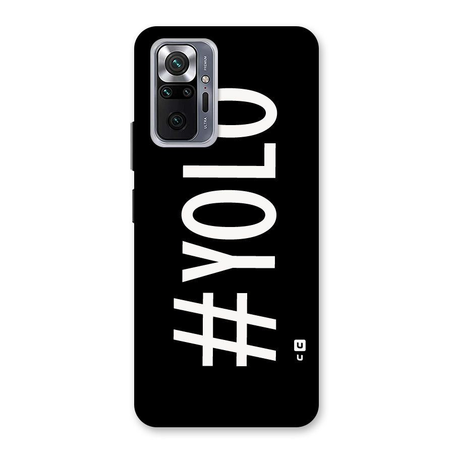 Yolo Back Case for Redmi Note 10 Pro