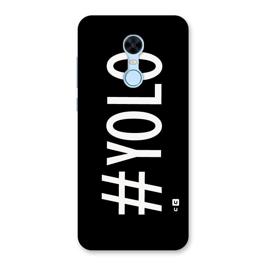 Yolo Back Case for Redmi Note 5