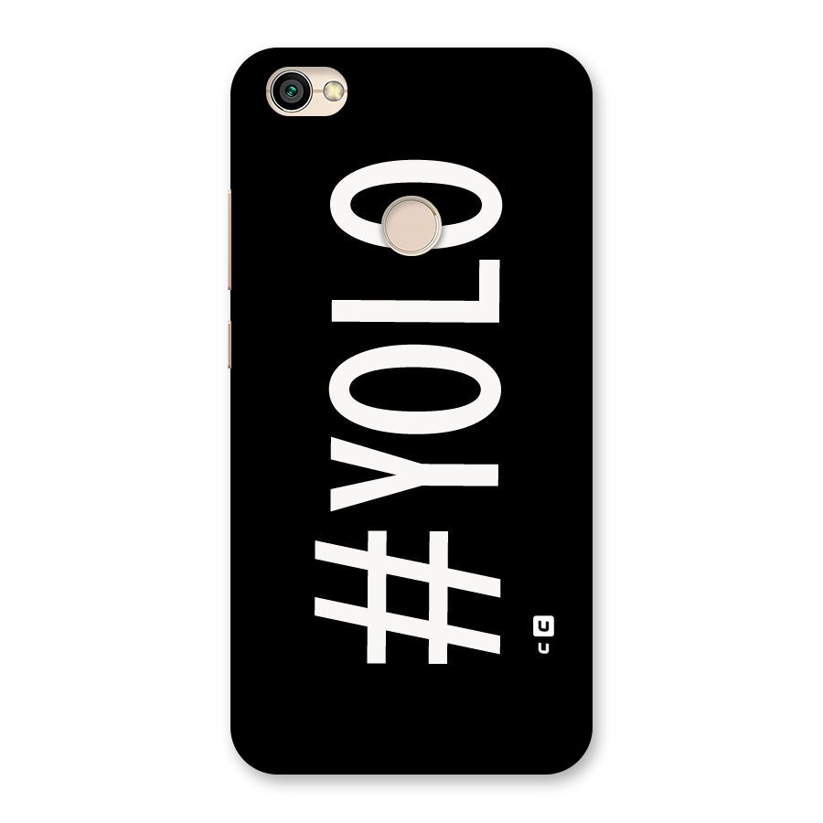 Yolo Back Case for Redmi Y1 2017