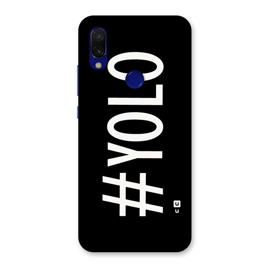 Yolo Back Case for Redmi Y3
