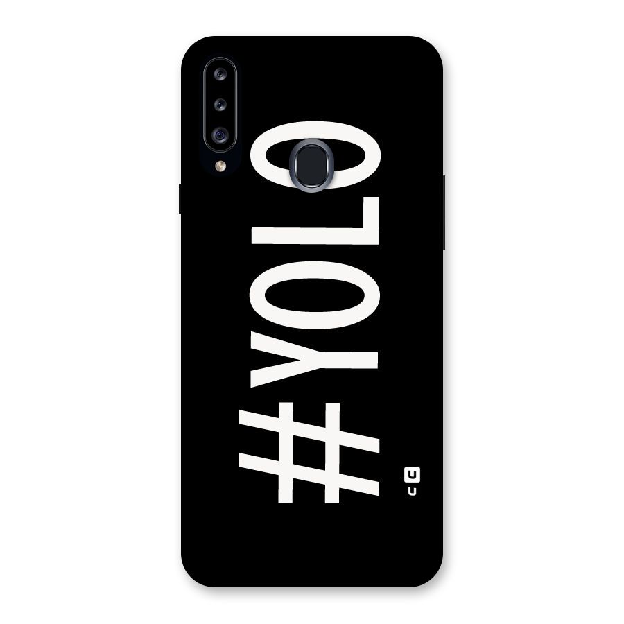 Yolo Back Case for Samsung Galaxy A20s