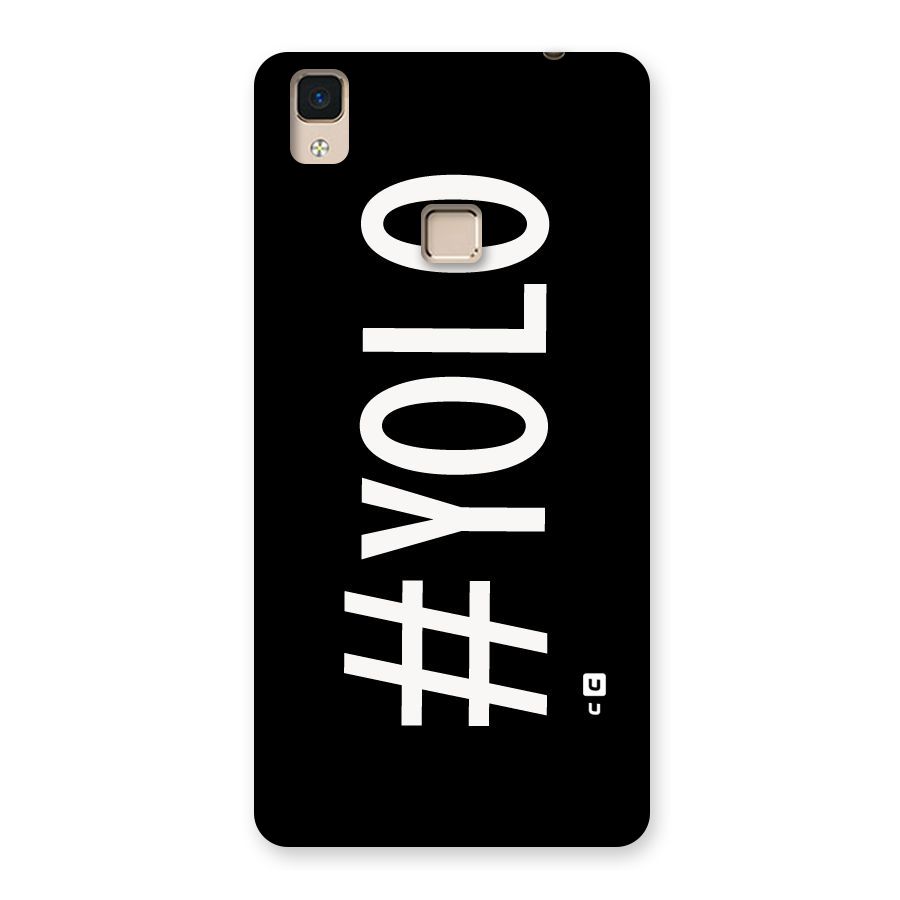 Yolo Back Case for V3 Max