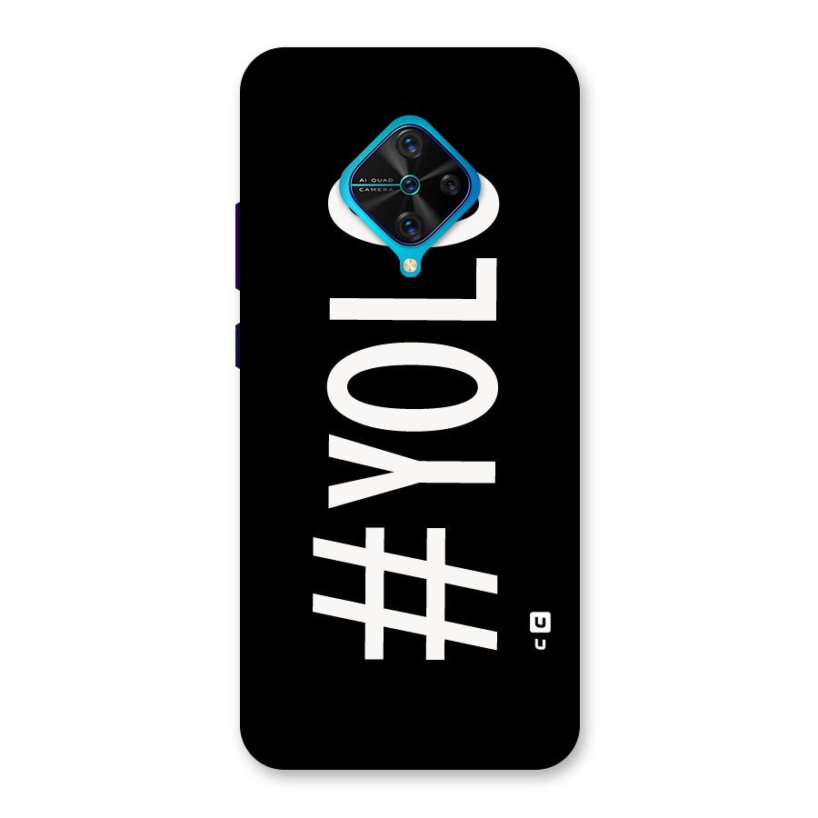 Yolo Back Case for Vivo S1 Pro