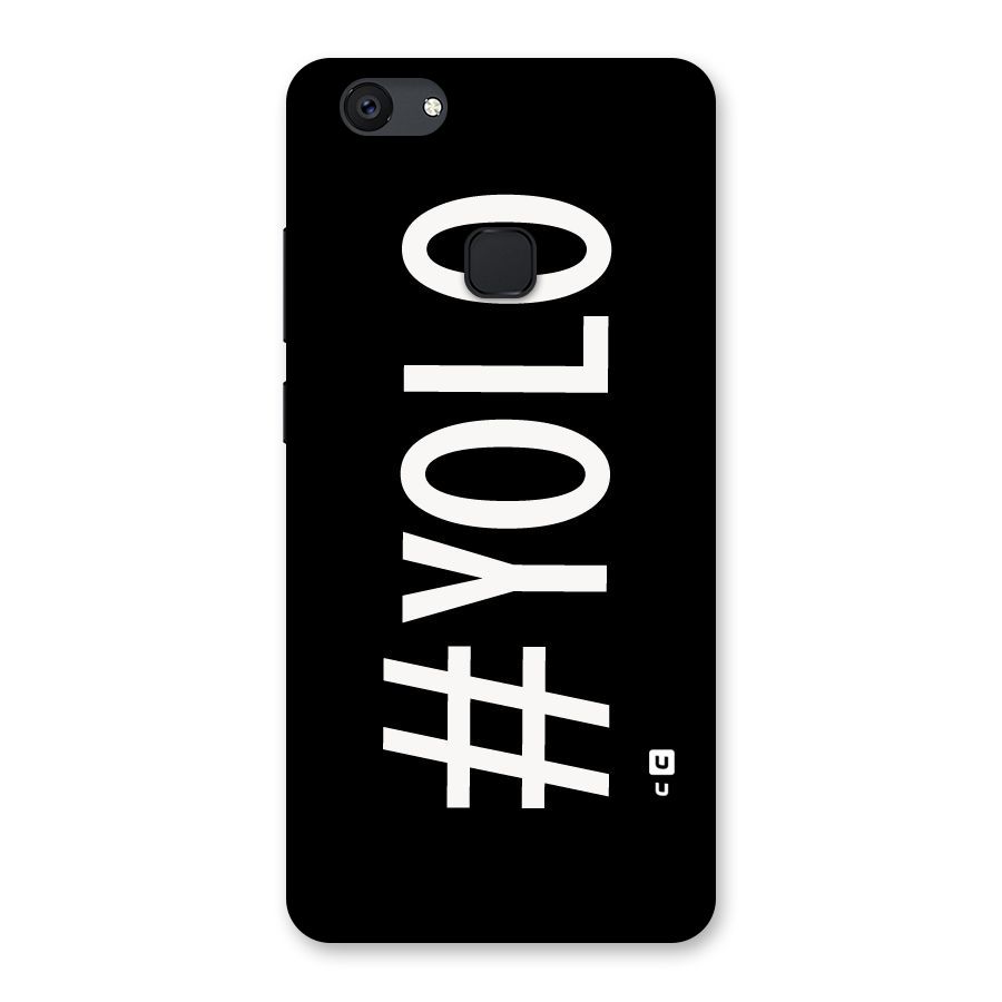 Yolo Back Case for Vivo V7 Plus