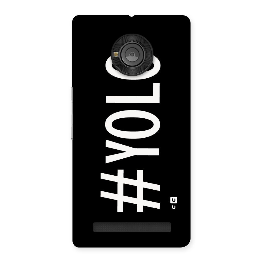 Yolo Back Case for Yu Yunique