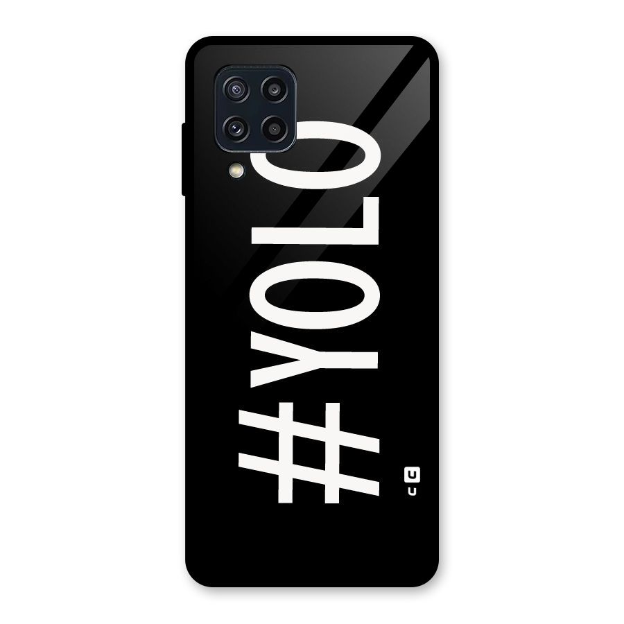 Yolo Glass Back Case for Galaxy M32