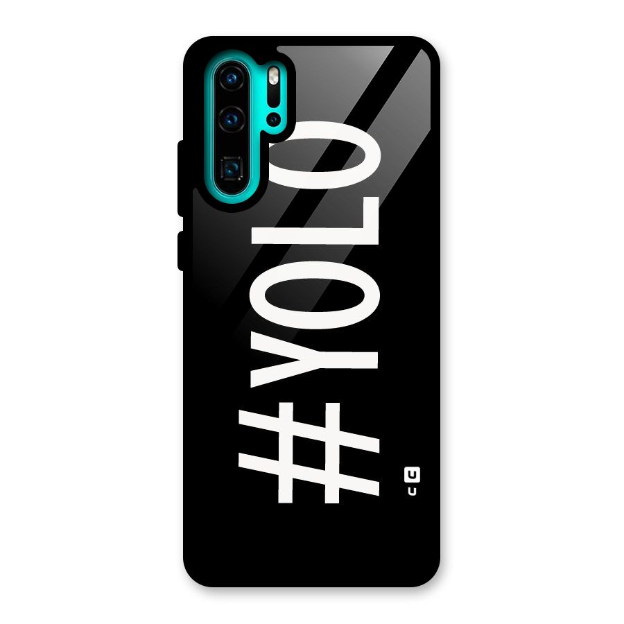 Yolo Glass Back Case for Huawei P30 Pro