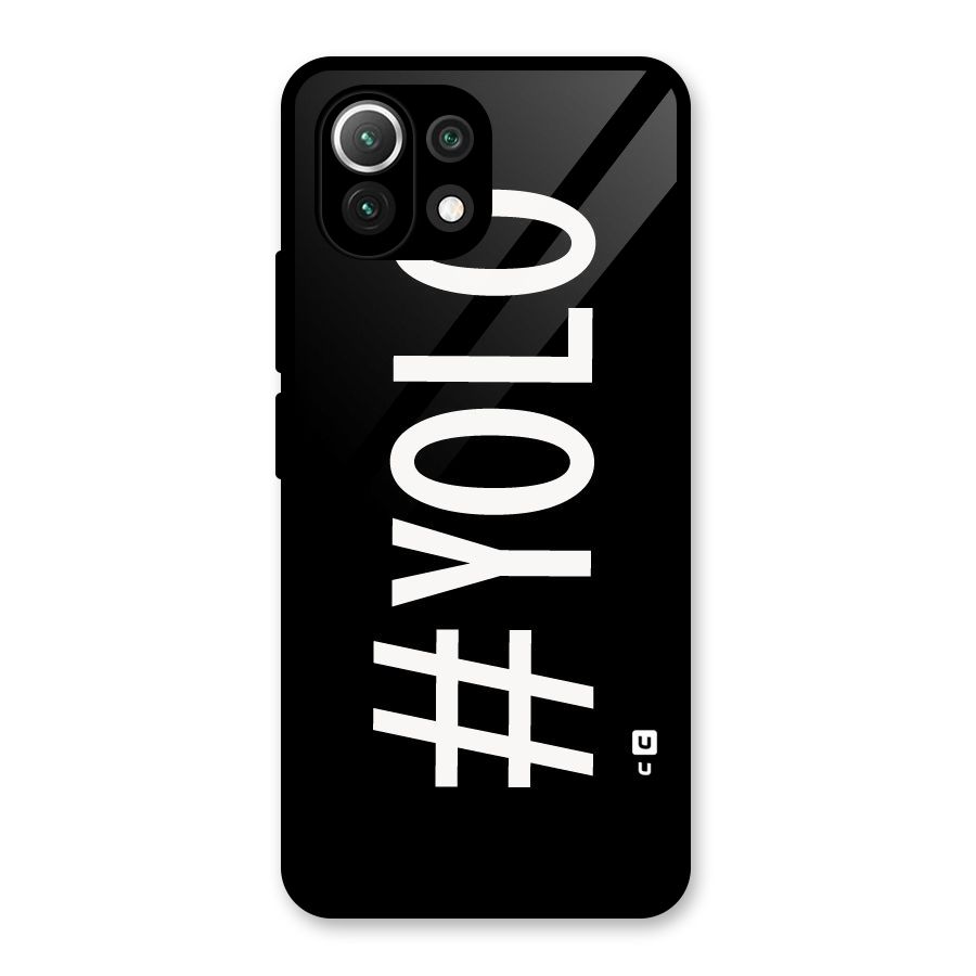 Yolo Glass Back Case for Mi 11 Lite