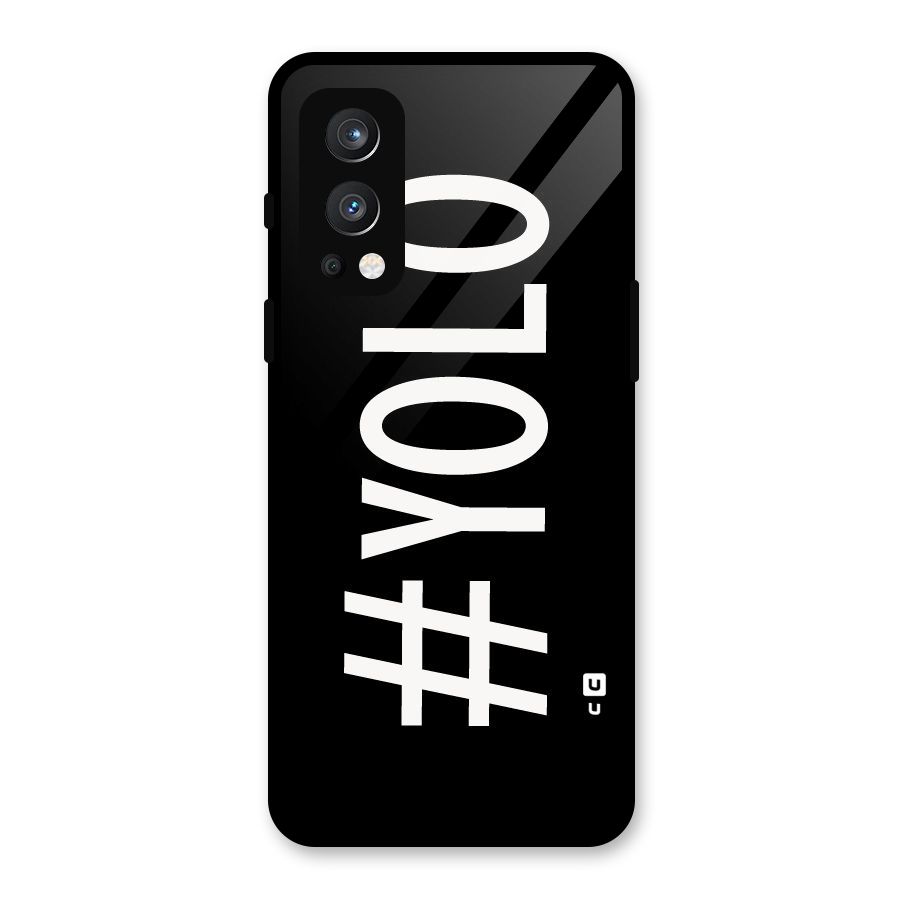 Yolo Glass Back Case for OnePlus Nord 2 5G