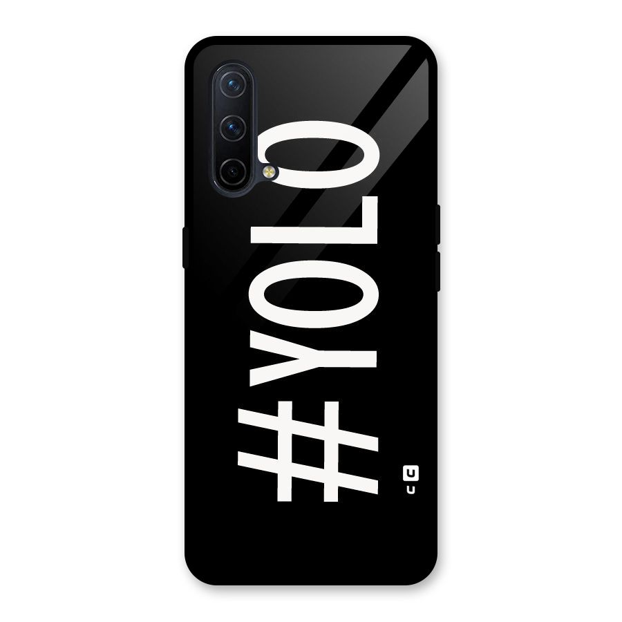 Yolo Glass Back Case for OnePlus Nord CE 5G