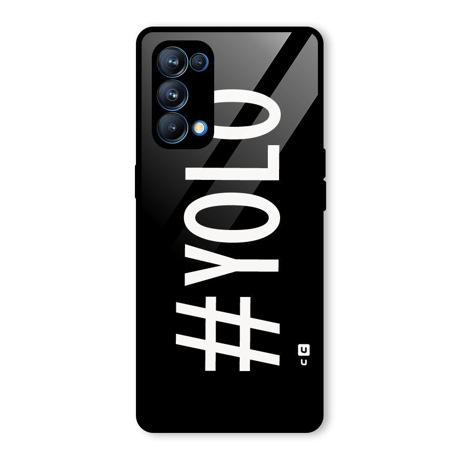 Yolo Glass Back Case for Oppo Reno5 Pro 5G