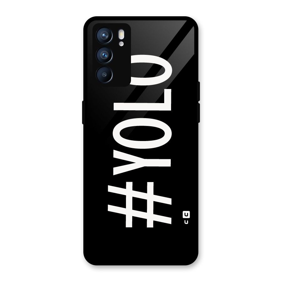 Yolo Glass Back Case for Oppo Reno6 5G
