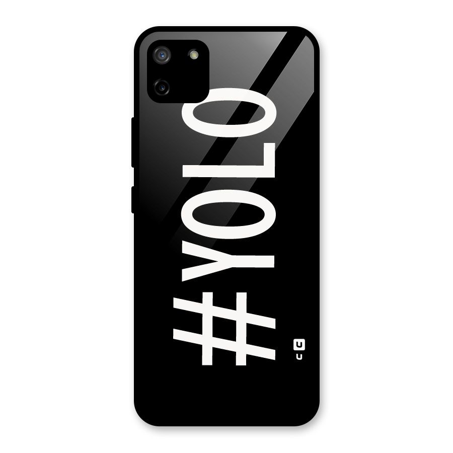 Yolo Glass Back Case for Realme C11
