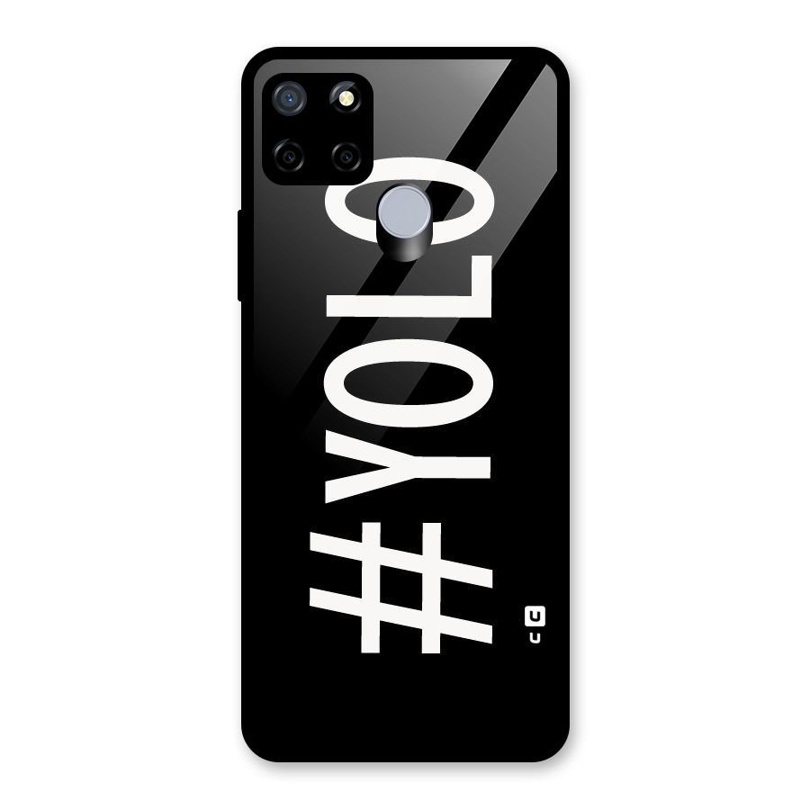 Yolo Glass Back Case for Realme C15
