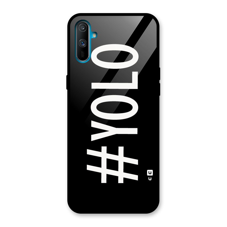 Yolo Glass Back Case for Realme C3