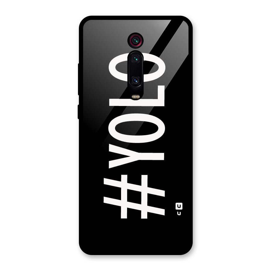 Yolo Glass Back Case for Redmi K20