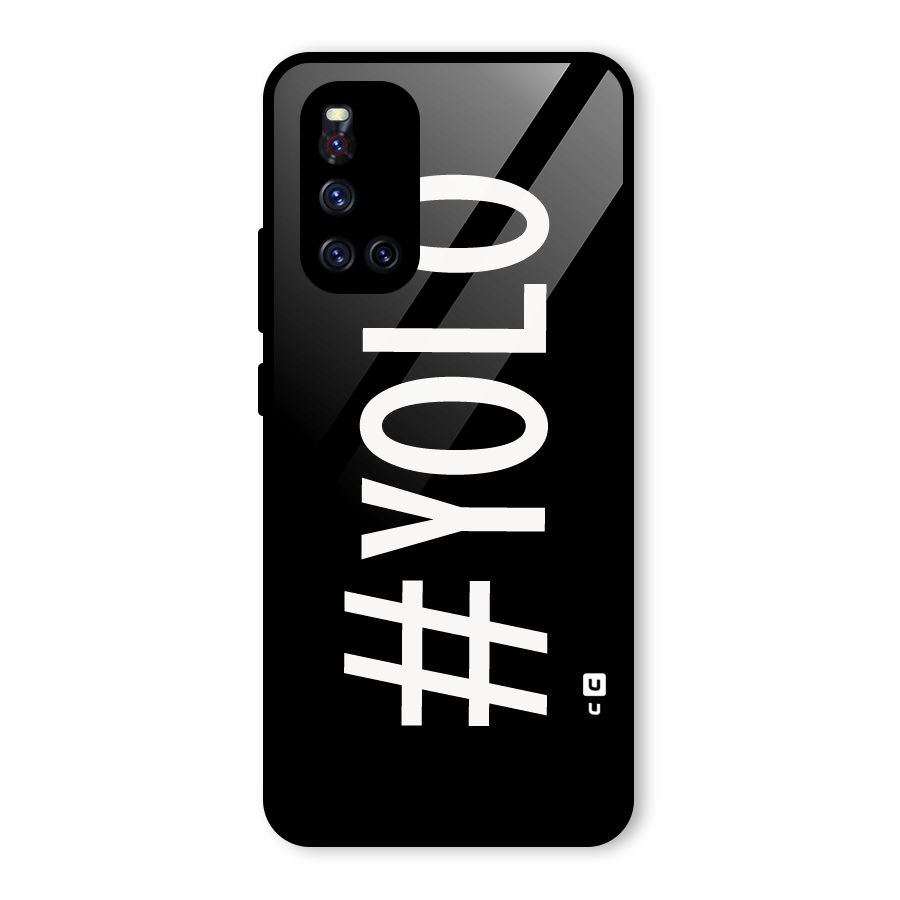 Yolo Glass Back Case for Vivo V19