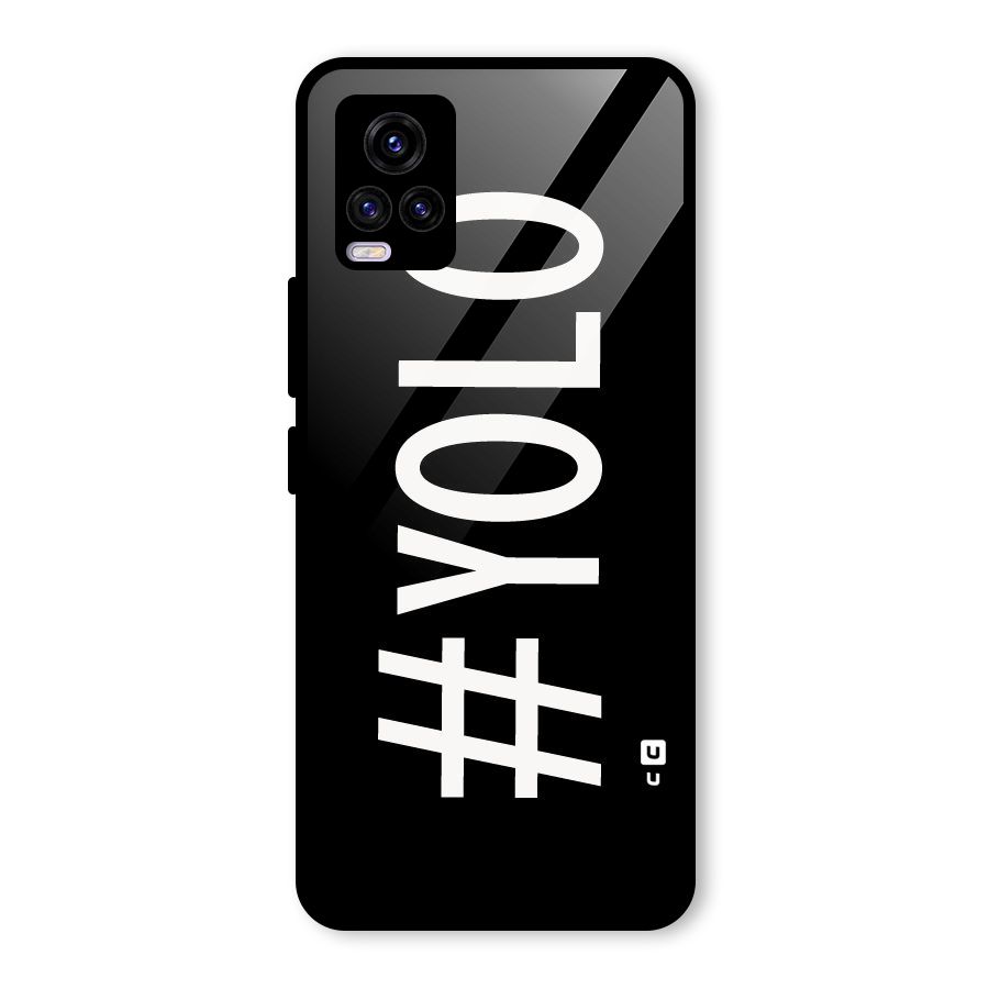 Yolo Glass Back Case for Vivo V20