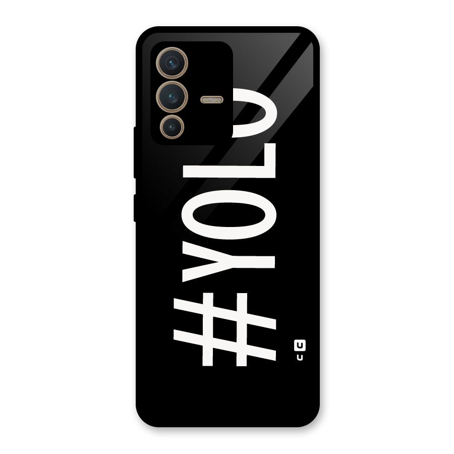Yolo Glass Back Case for Vivo V23 5G