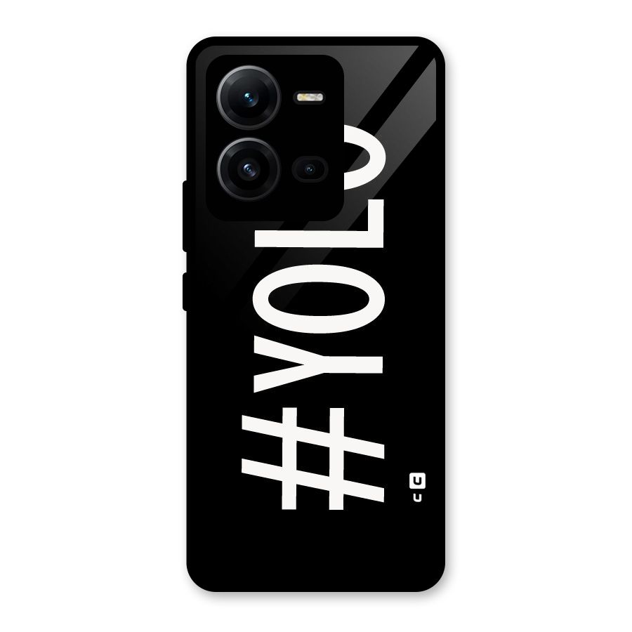Yolo Glass Back Case for Vivo V25