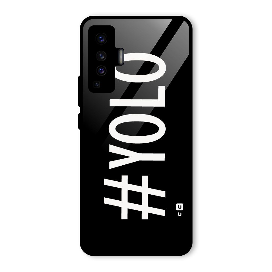 Yolo Glass Back Case for Vivo X50