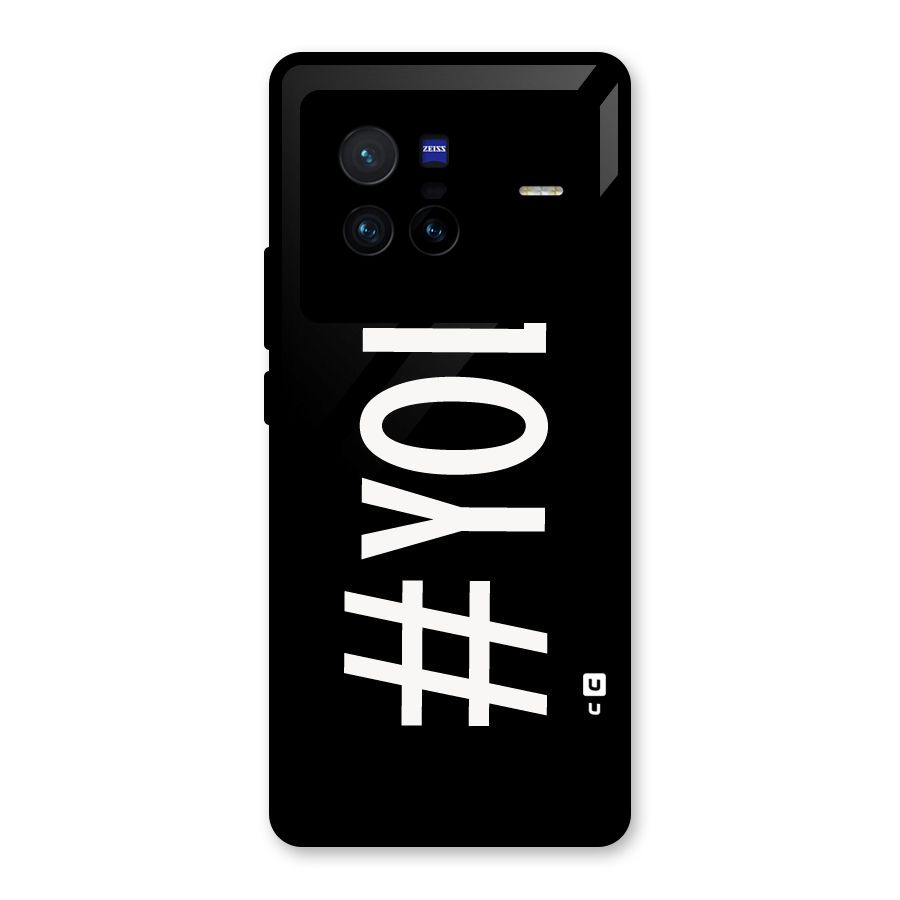 Yolo Glass Back Case for Vivo X80