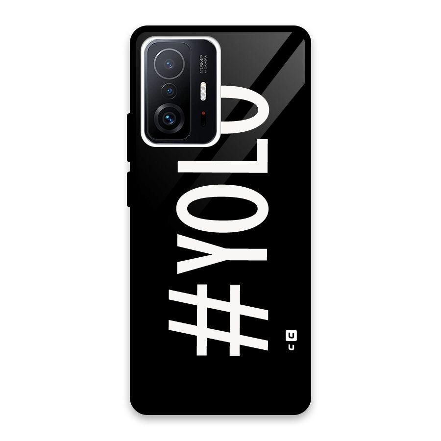 Yolo Glass Back Case for Xiaomi 11T Pro