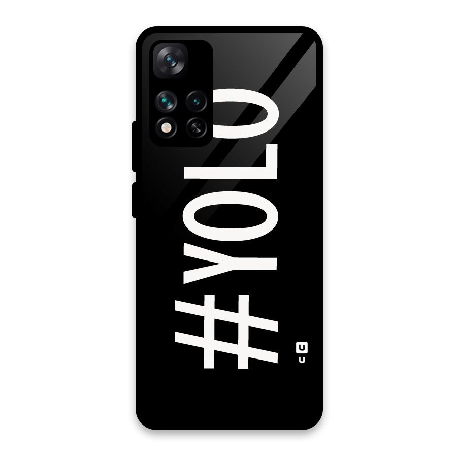 Yolo Glass Back Case for Xiaomi 11i 5G