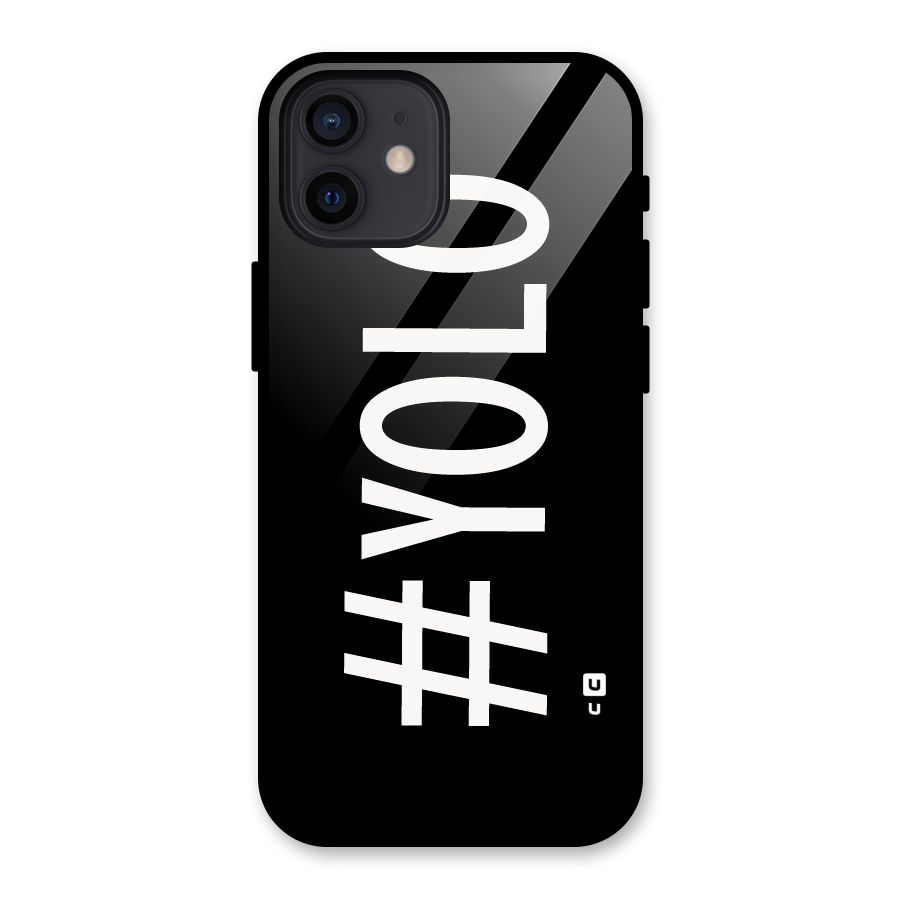 Yolo Glass Back Case for iPhone 12