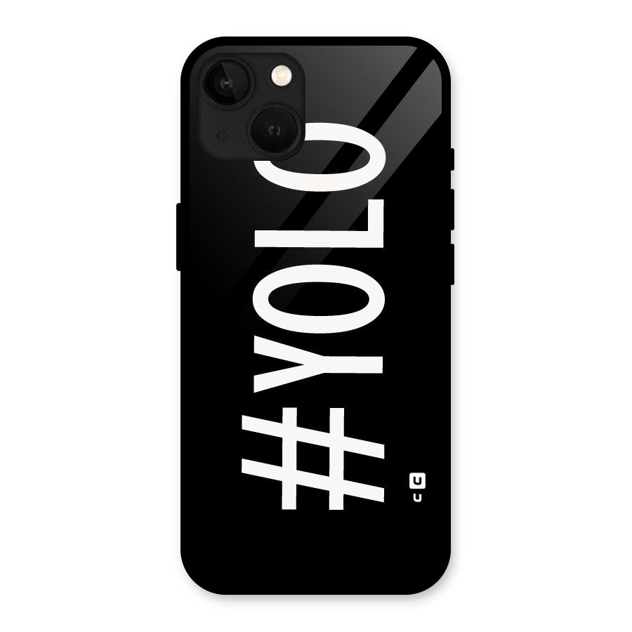 Yolo Glass Back Case for iPhone 13