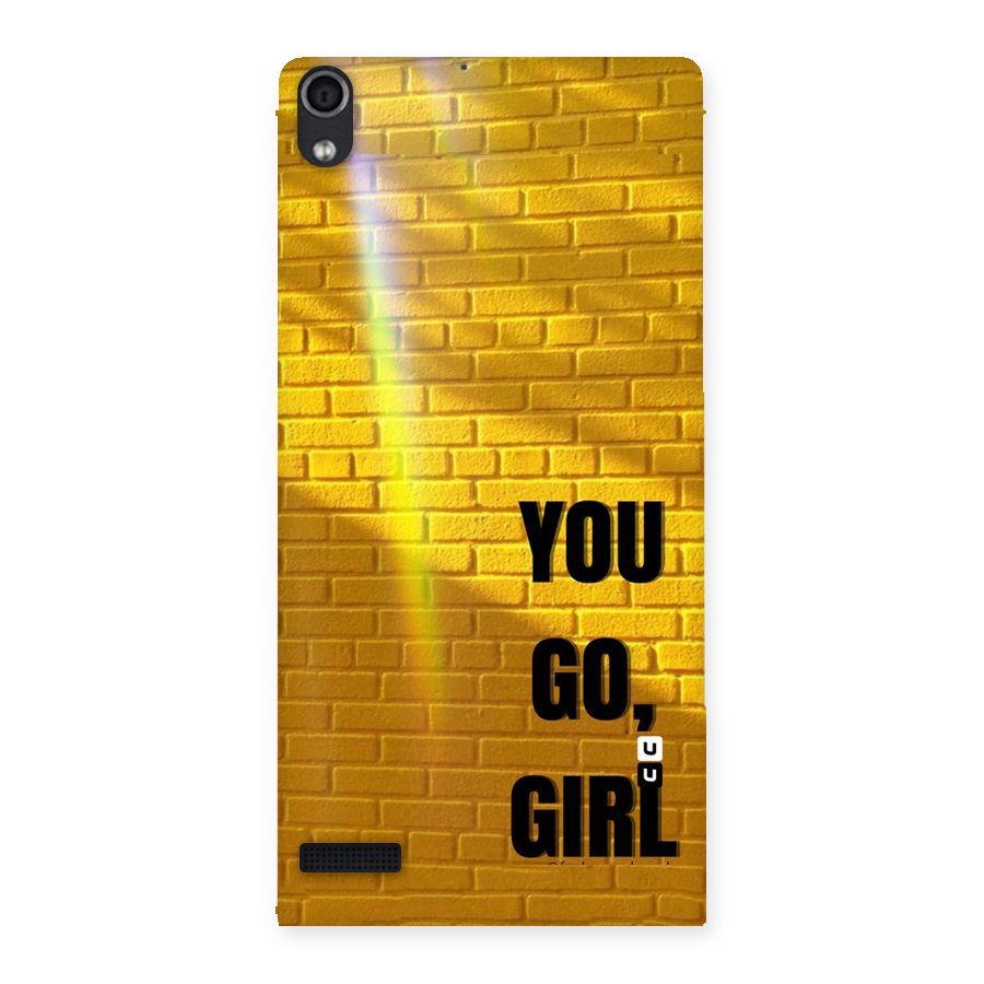 You Go Girl Wall Back Case for Ascend P6