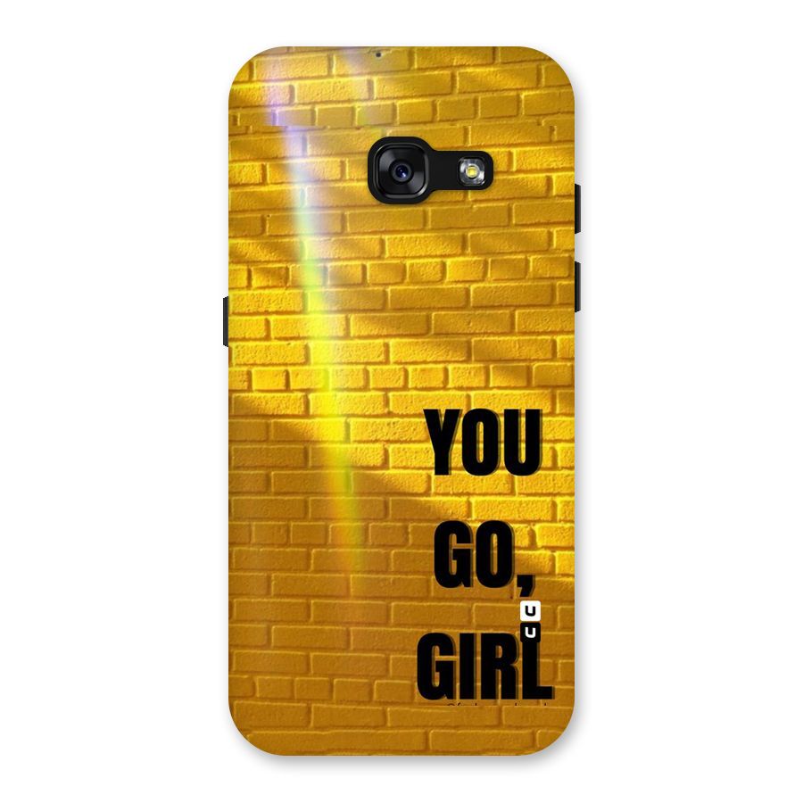You Go Girl Wall Back Case for Galaxy A3 (2017)