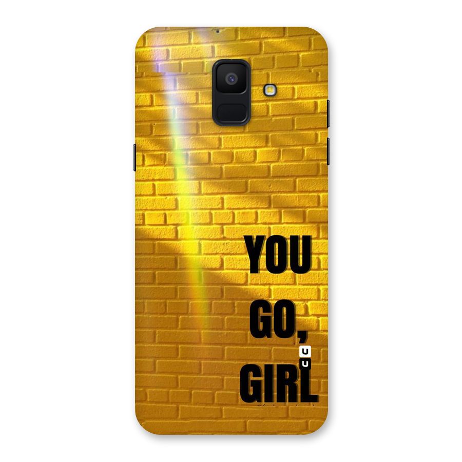 You Go Girl Wall Back Case for Galaxy A6 (2018)