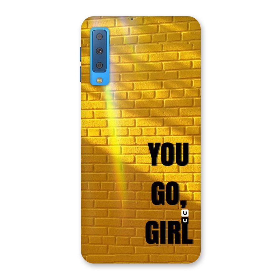 You Go Girl Wall Back Case for Galaxy A7 (2018)