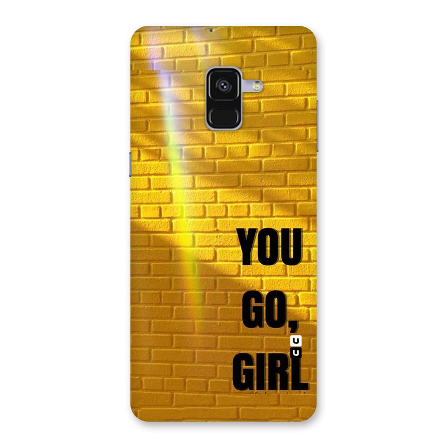 You Go Girl Wall Back Case for Galaxy A8 Plus