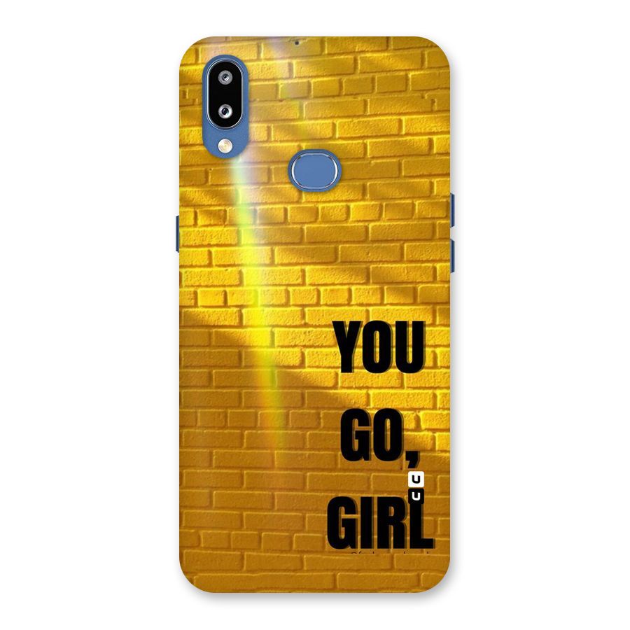 You Go Girl Wall Back Case for Galaxy M01s