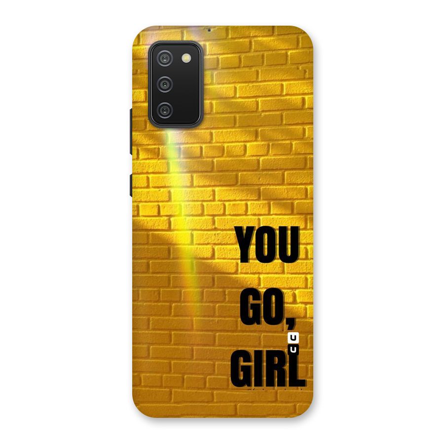 You Go Girl Wall Back Case for Galaxy M02s