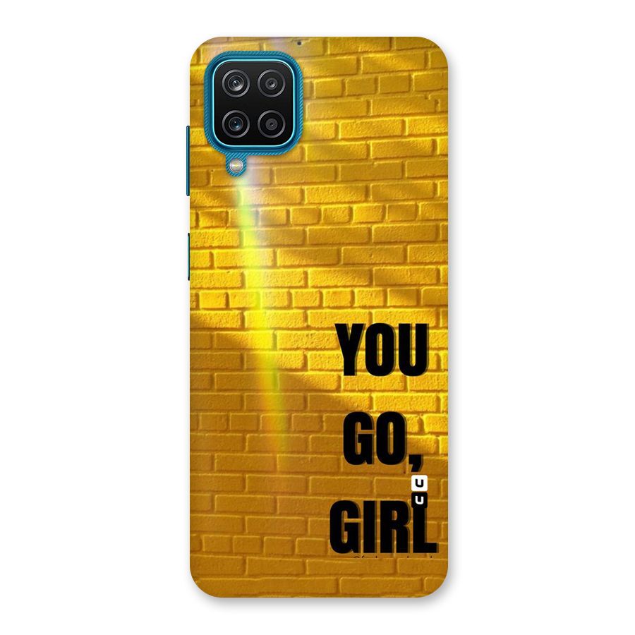 You Go Girl Wall Back Case for Galaxy M12