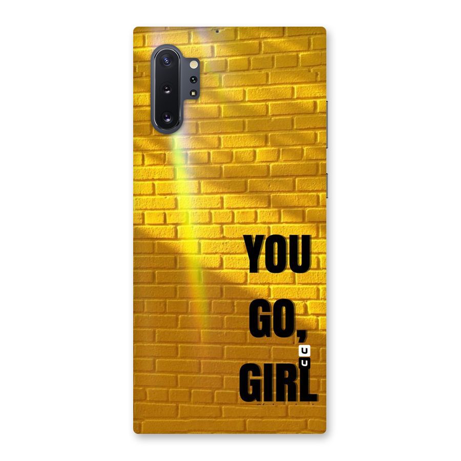 You Go Girl Wall Back Case for Galaxy Note 10 Plus