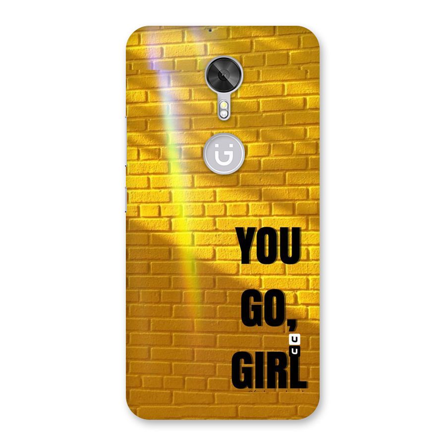 You Go Girl Wall Back Case for Gionee A1