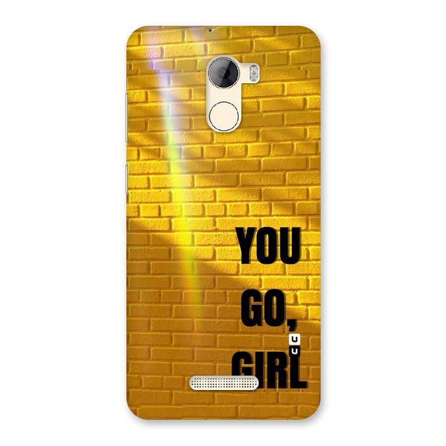 You Go Girl Wall Back Case for Gionee A1 LIte